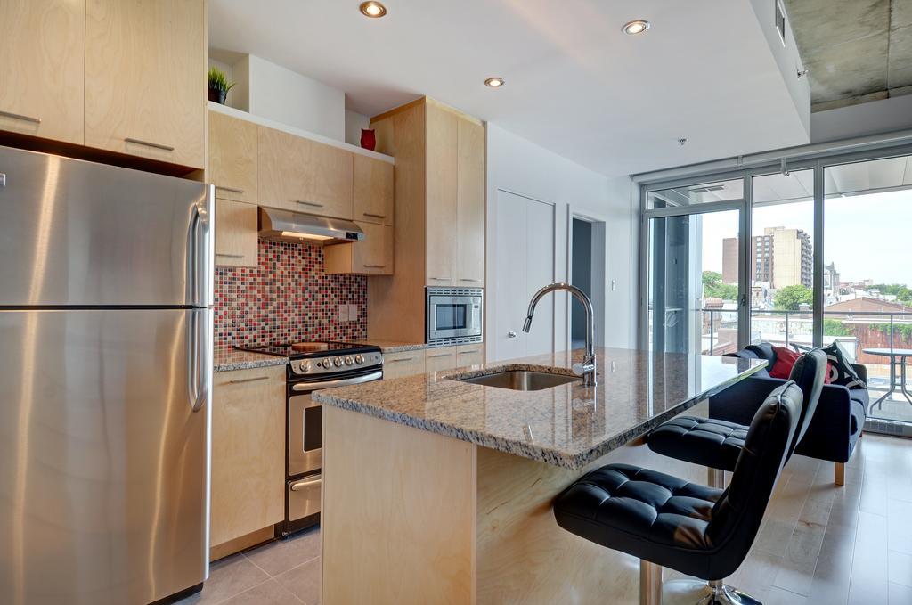 Les Immeubles Charlevoix - Le 760-605 Apartment Québec Cameră foto